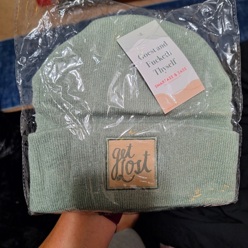 "Get Lost" beanie